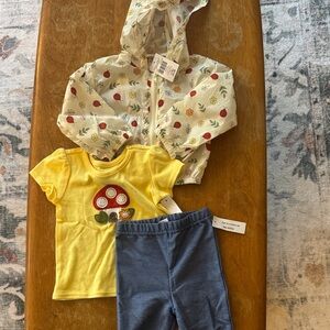 Baby Essentials Yellow and Blue Kids Matching Set